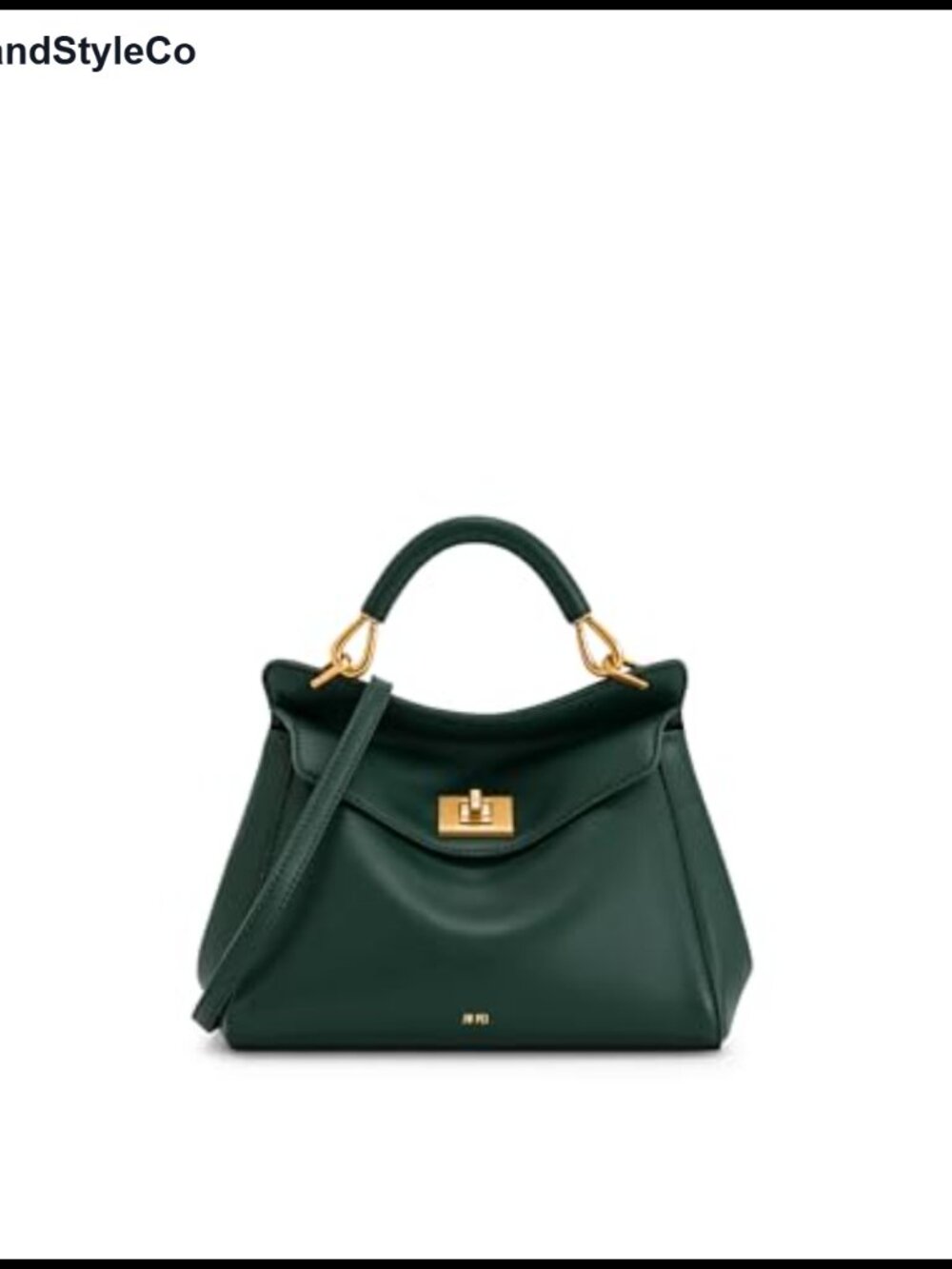 Vegan Leather Top-Handle Satchel Detachable Adjustable Strap